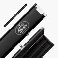 Baize Master Prestige Pro-Lock 1-piece metal cue case - 2 cues plus accessories Cue + Case