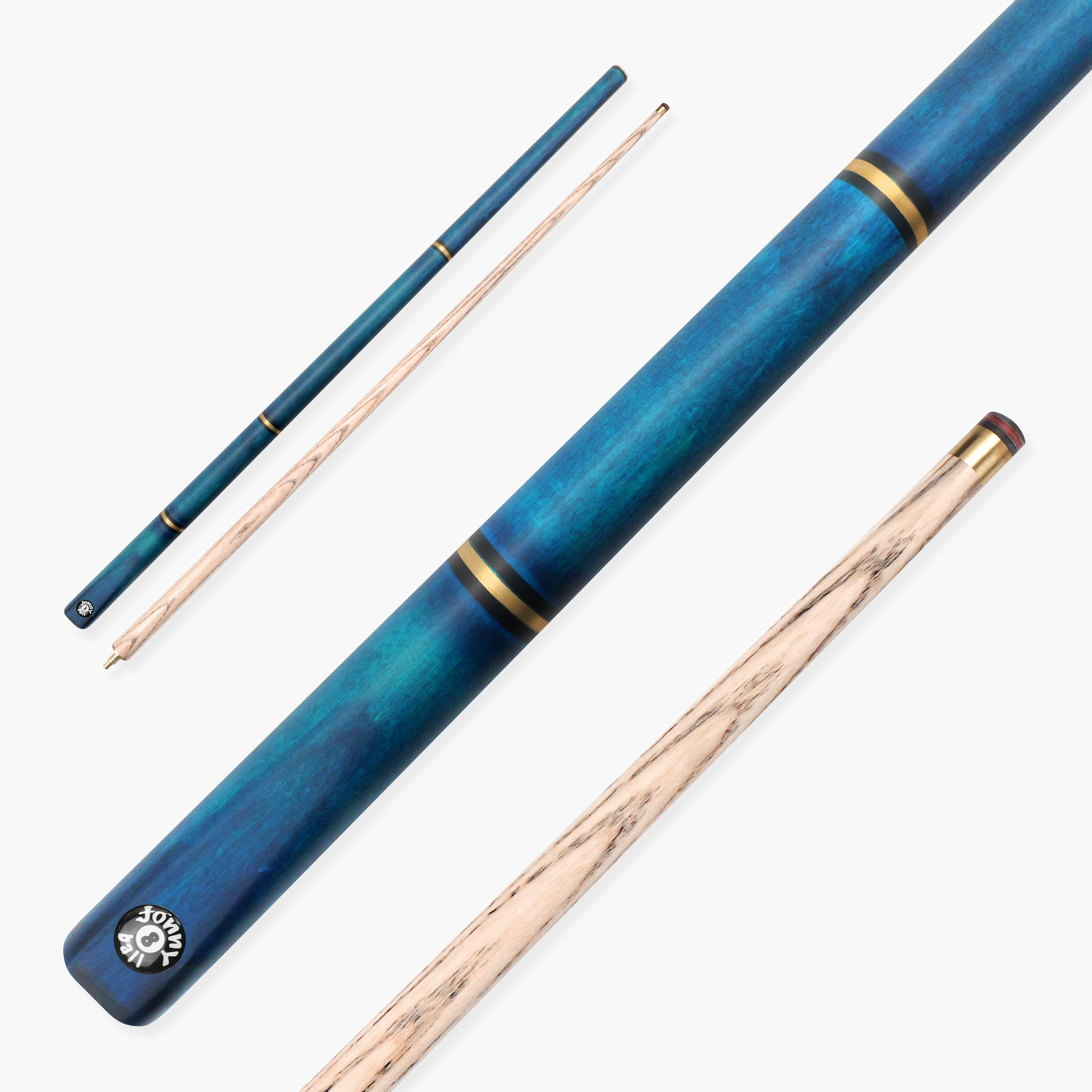 Jonny 8 Ball Combi adjustable 5-piece cue Cue + Case