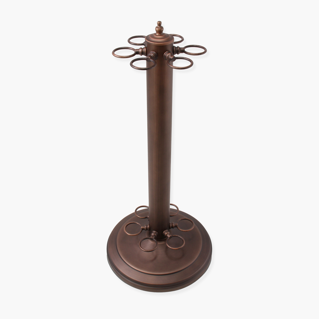 Funky Chalk freestanding metal cue rack - 6 cues Cue + Case