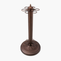 Funky Chalk freestanding metal cue rack - 6 cues Cue + Case