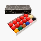 41mm kids snooker balls - 17-ball set Cue + Case
