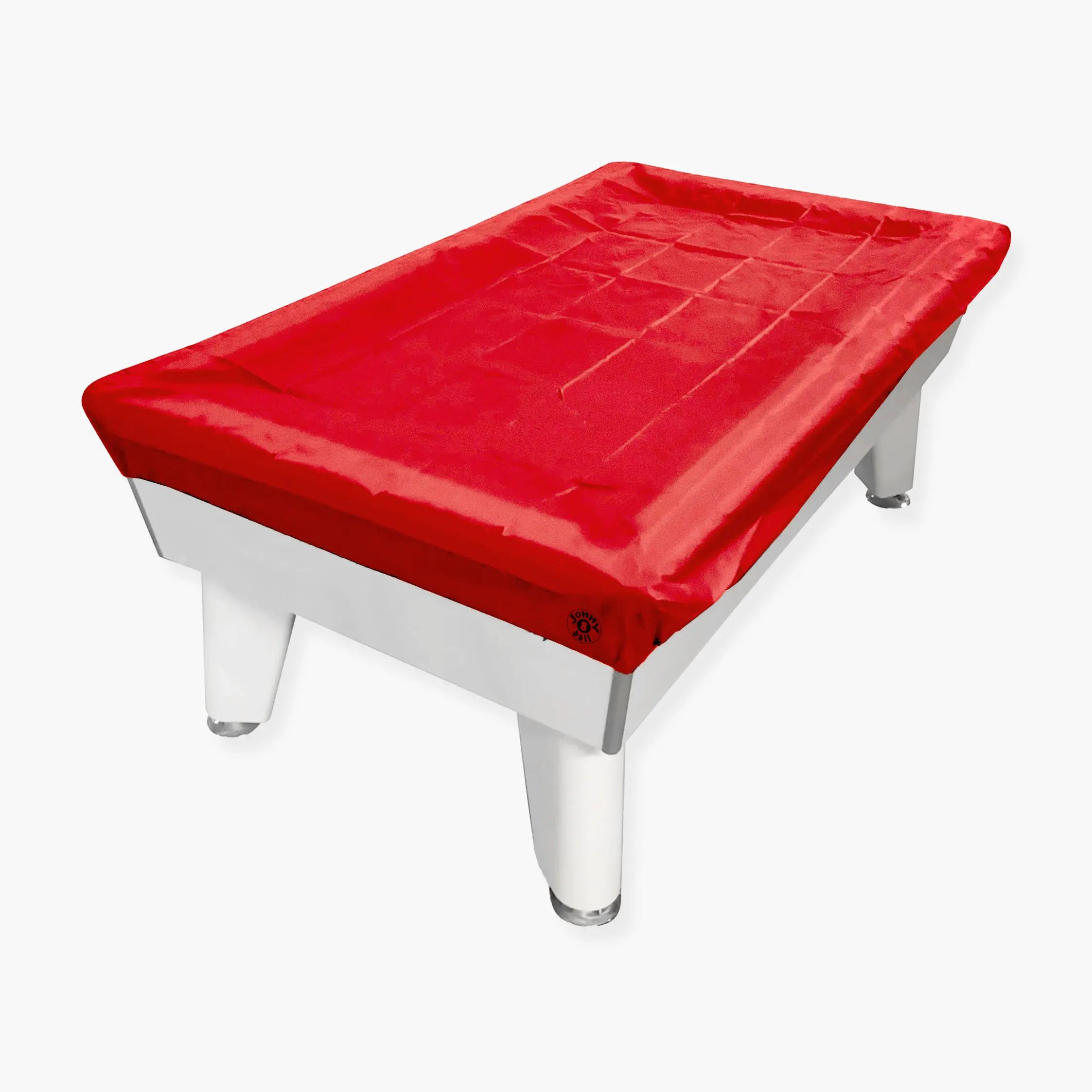 Jonny 8 Ball 7ft red fitted table cover Cue + Case