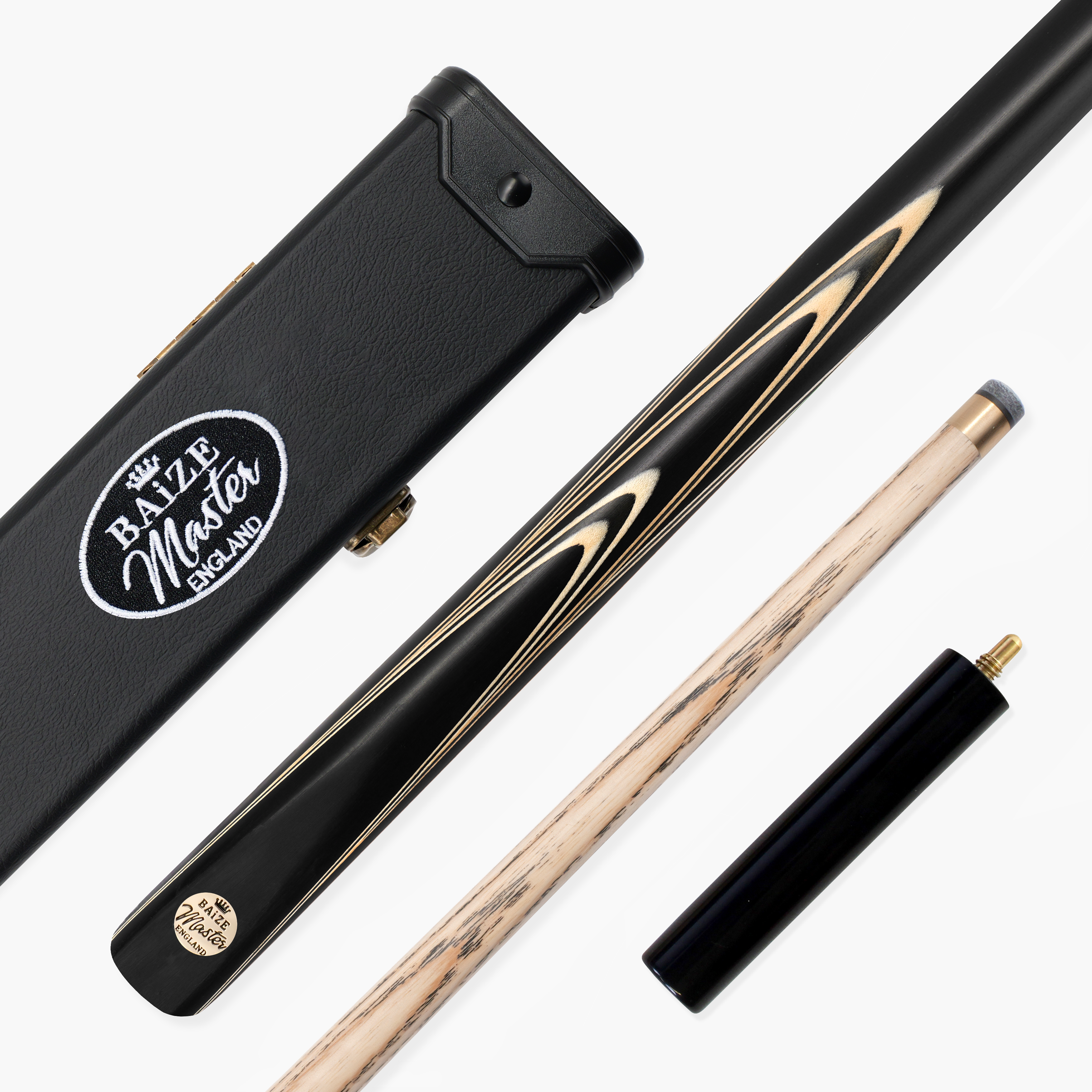 Baize Master Midnight Marksman 3/4 cue and case set Cue + Case