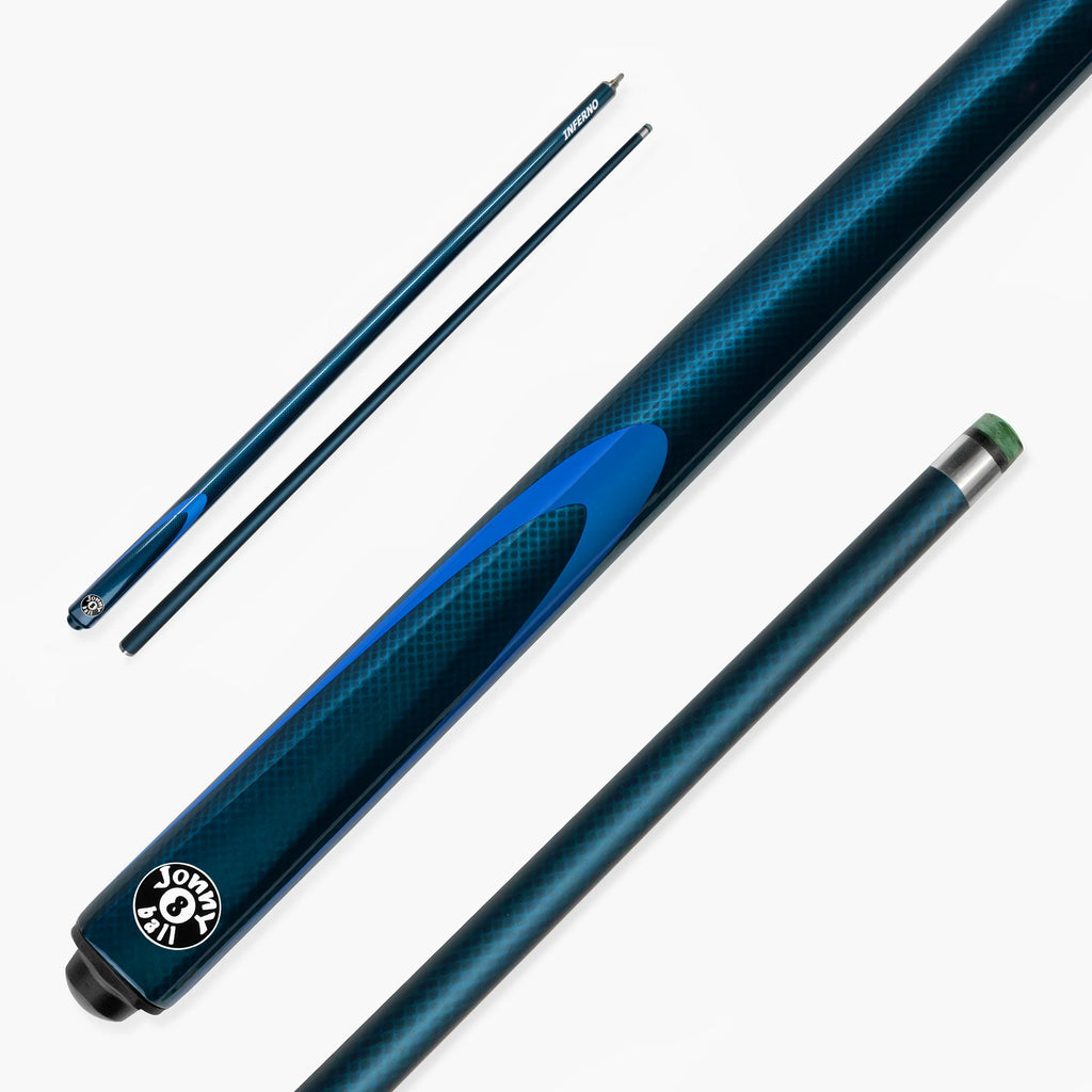 Jonny 8 Ball Inferno 2-piece graphite cue Cue + Case