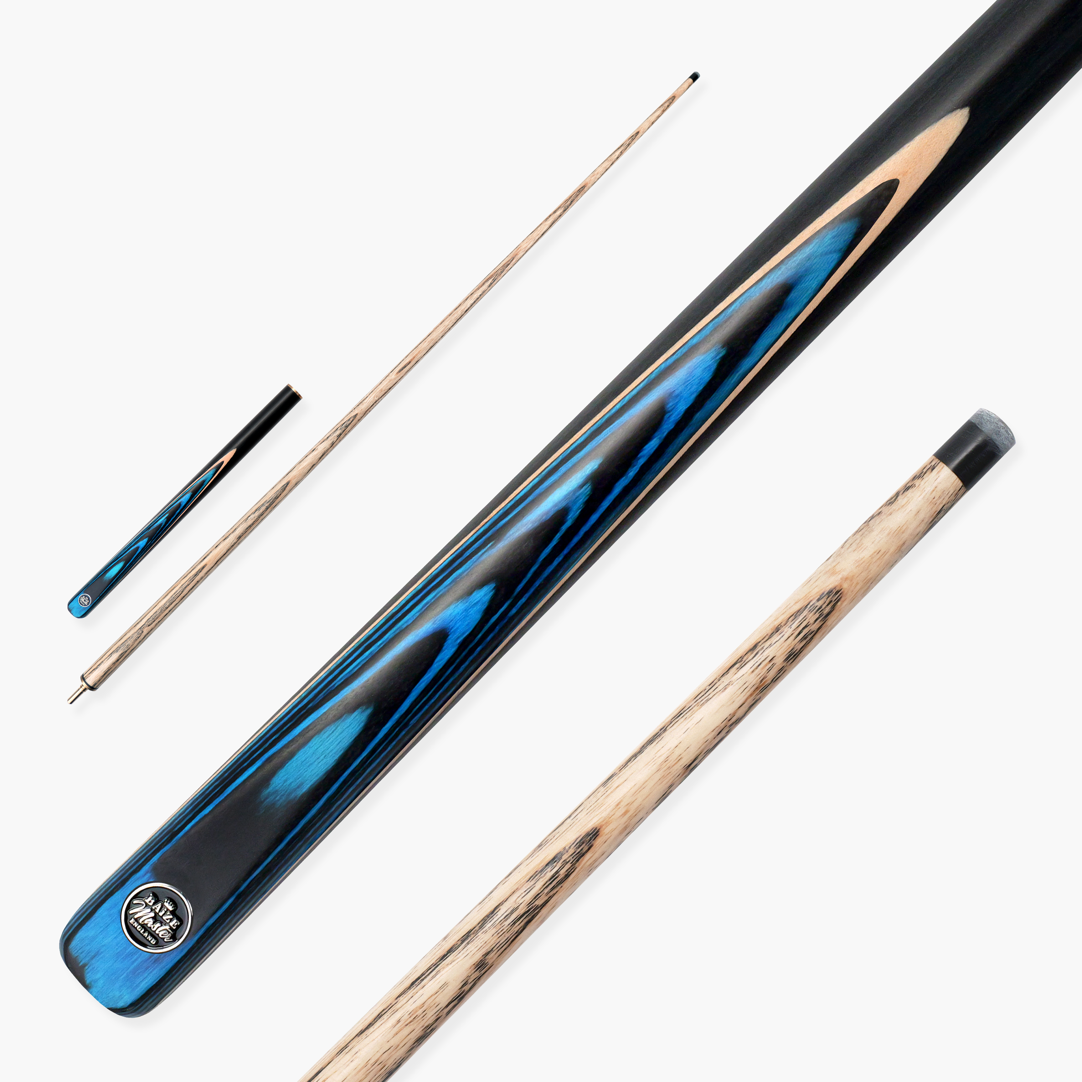 Baize Master Blue Crusher 3/4 pool break cue Cue + Case