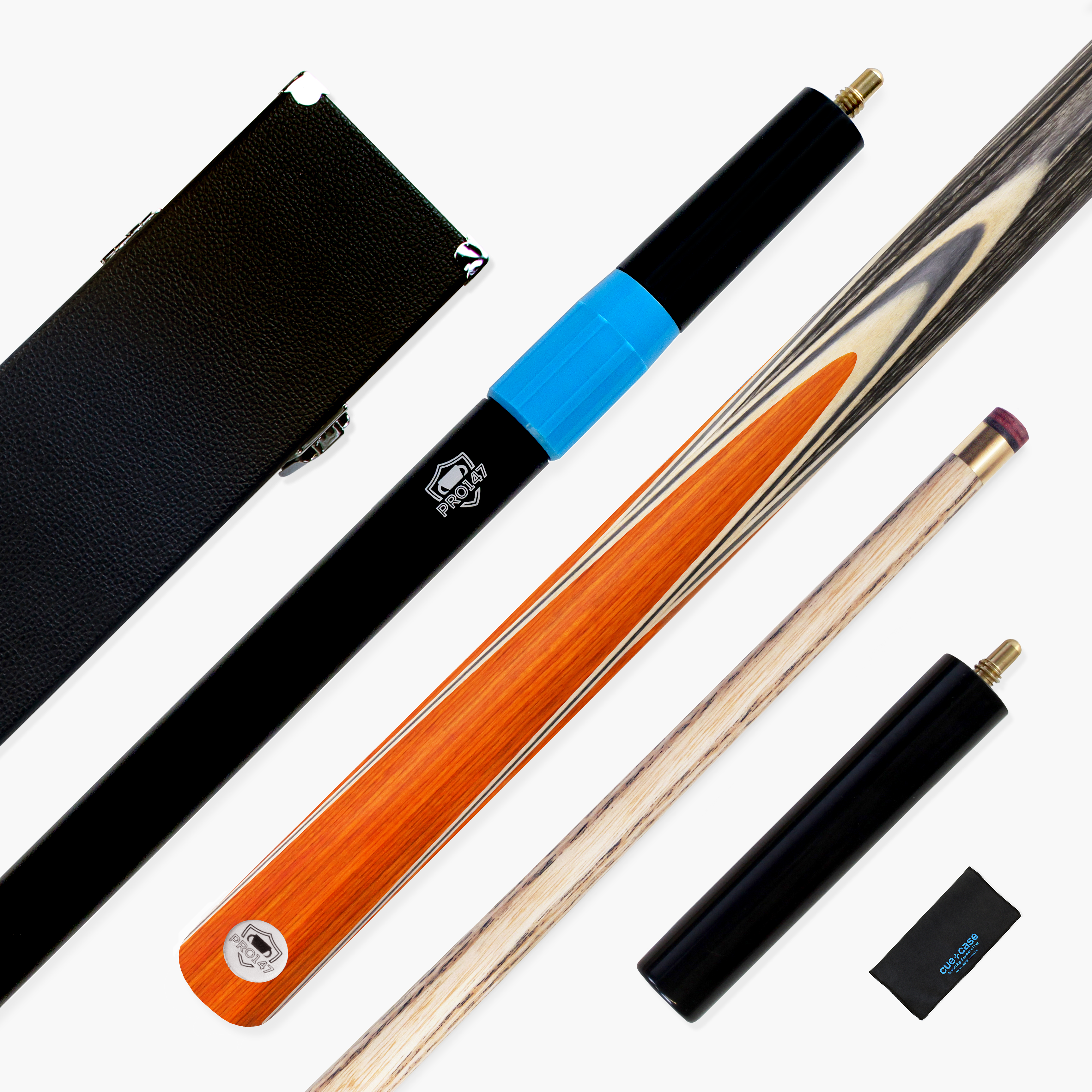 PRO147 Triumph 2-piece cue and case set