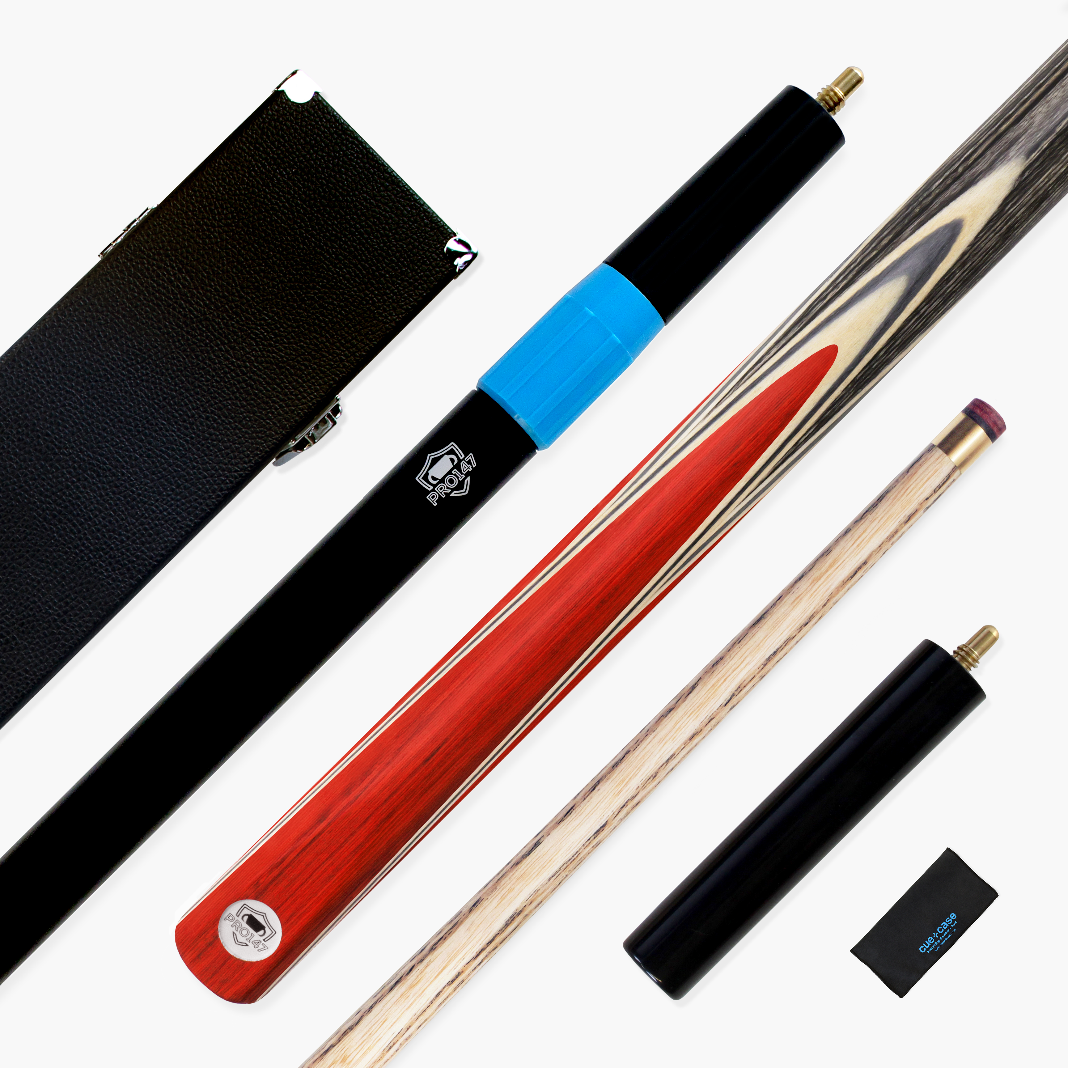 PRO147 Triumph 2-piece cue and case set