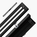 Silver Stripe Pro aluminium 3/4 cue case