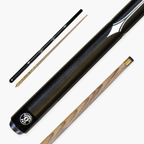 Jonny 8 Ball White Spear 57-inch 2-piece cue Cue + Case