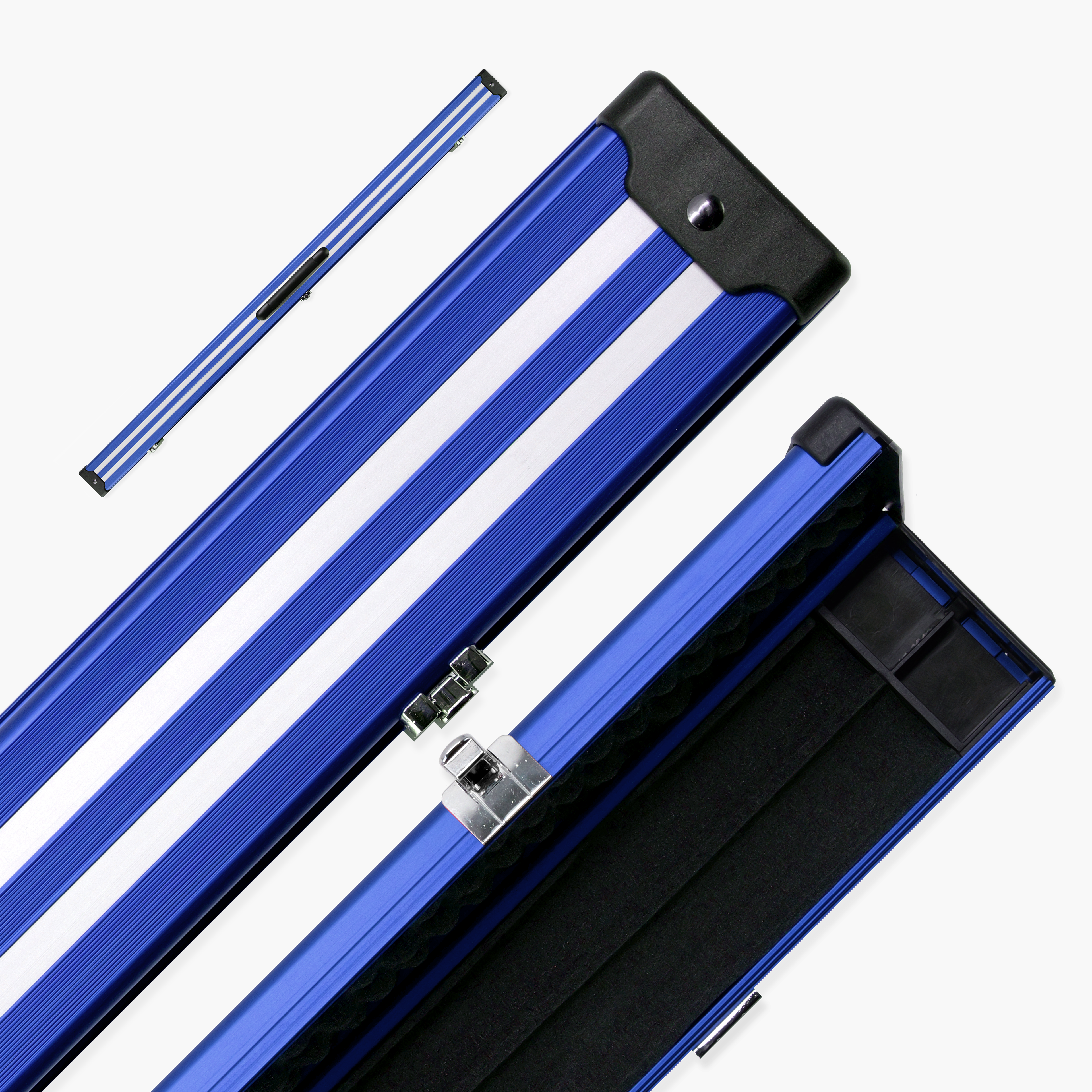 Silver Stripe Pro aluminium 3/4 cue case