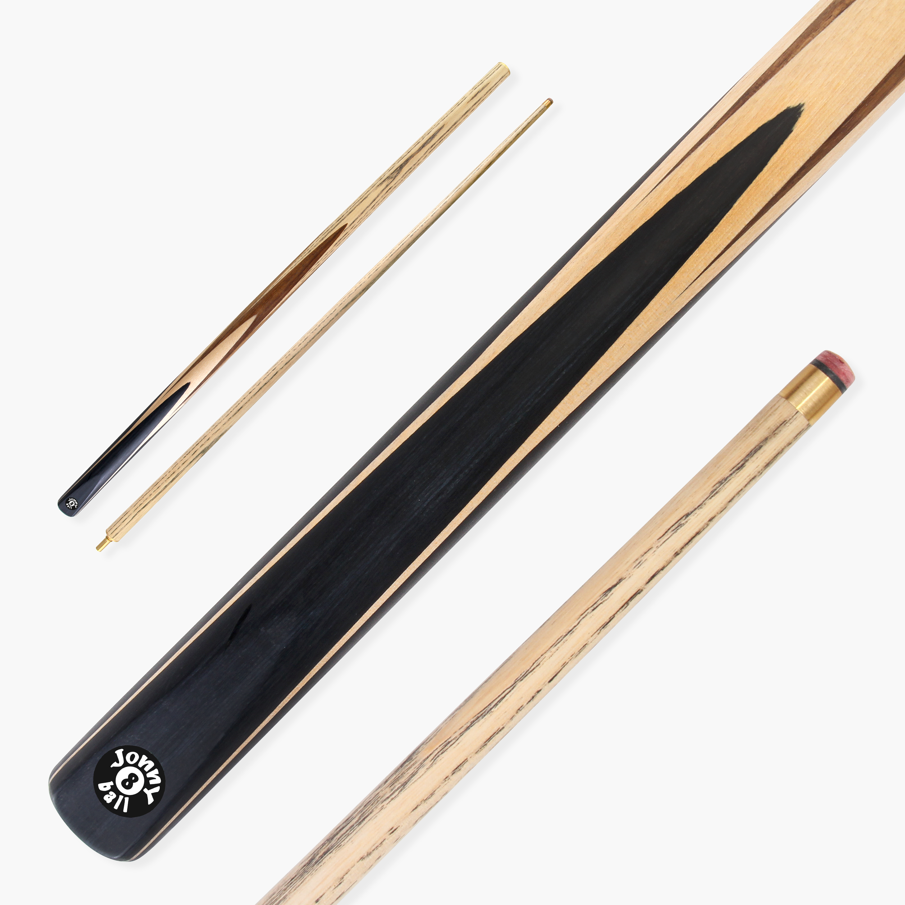 Jonny 8 Ball Paragon 57-inch 2-piece pool cue Cue + Case