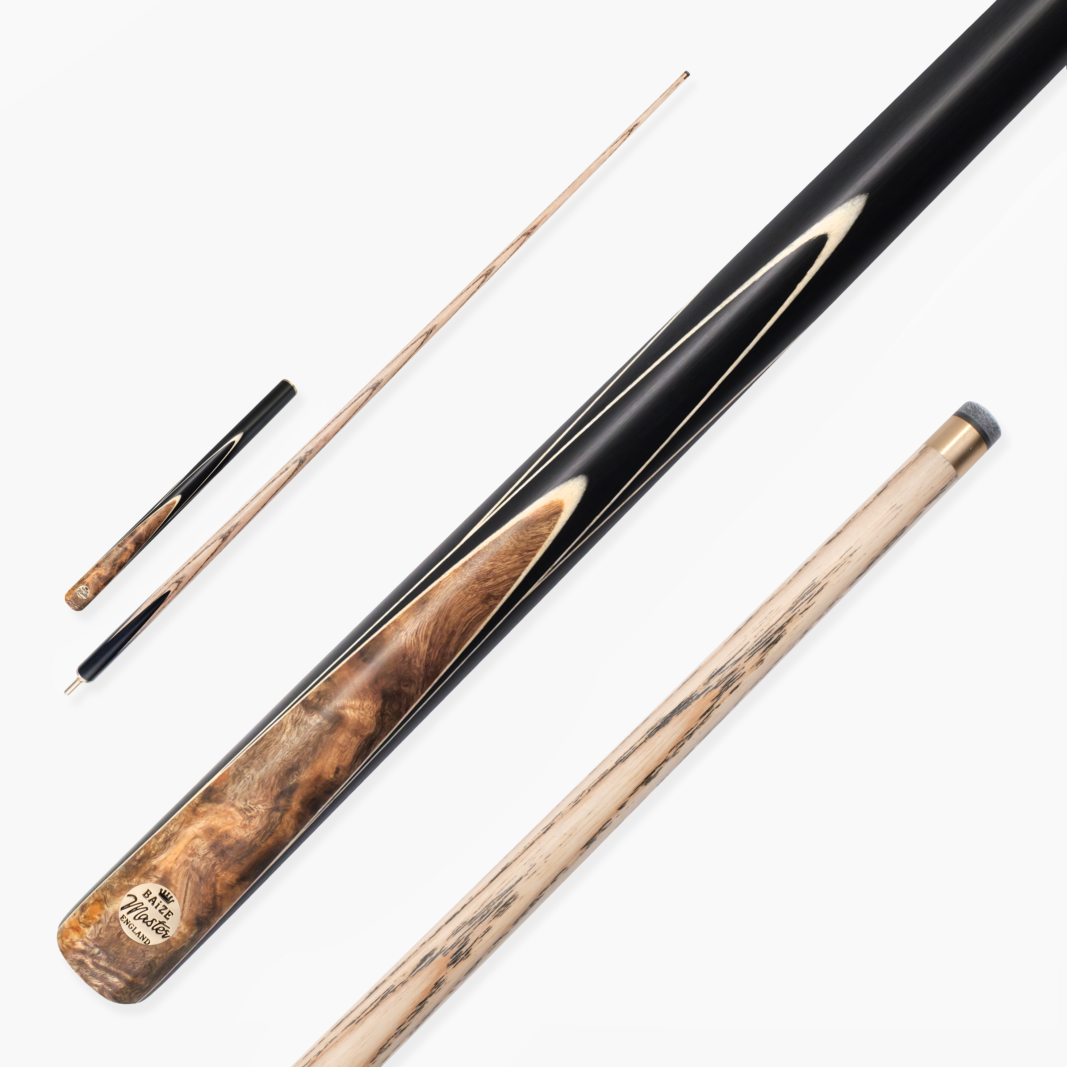 Baize Master Marble Marksman 3/4 pool cue Cue + Case