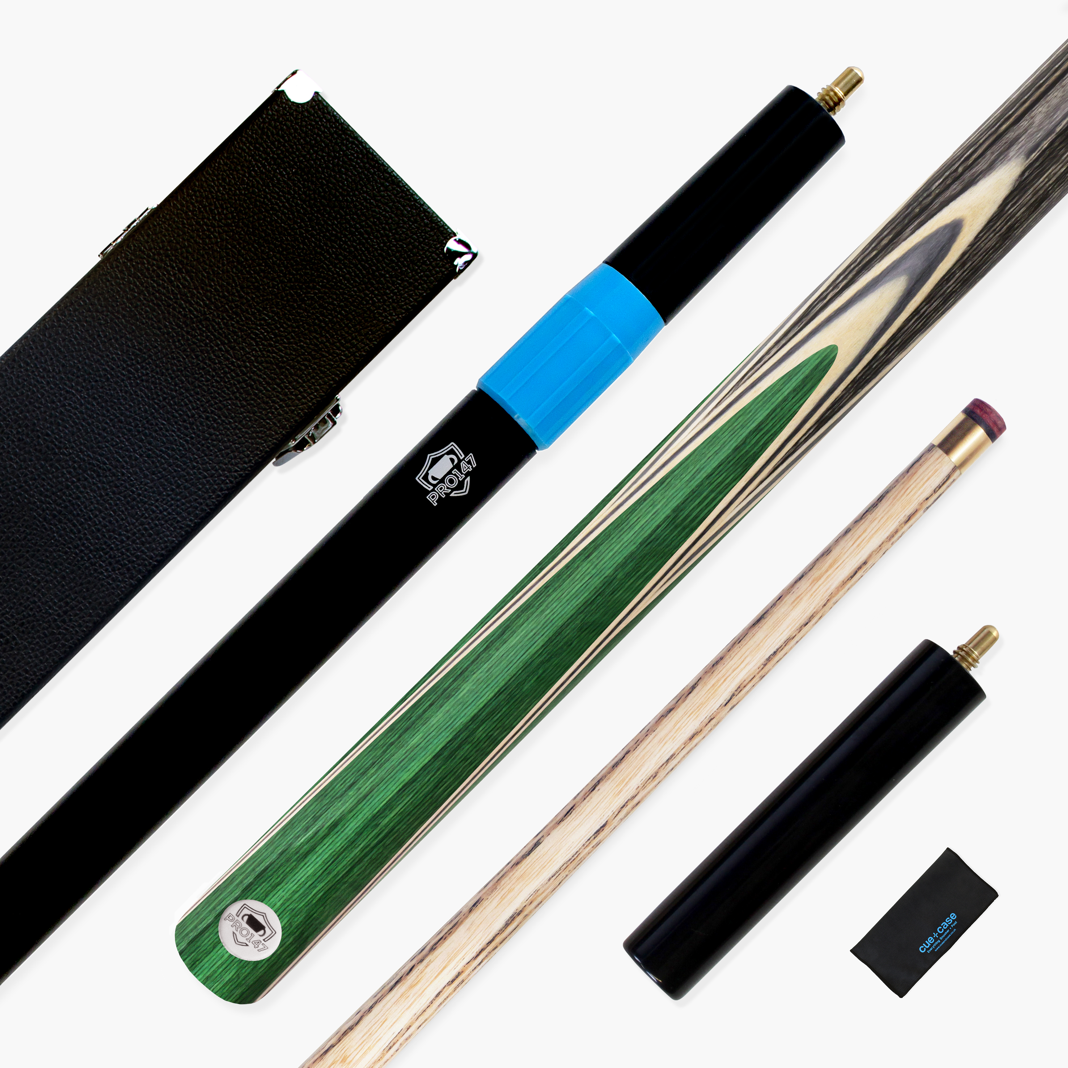 PRO147 Triumph 2-piece cue and case set