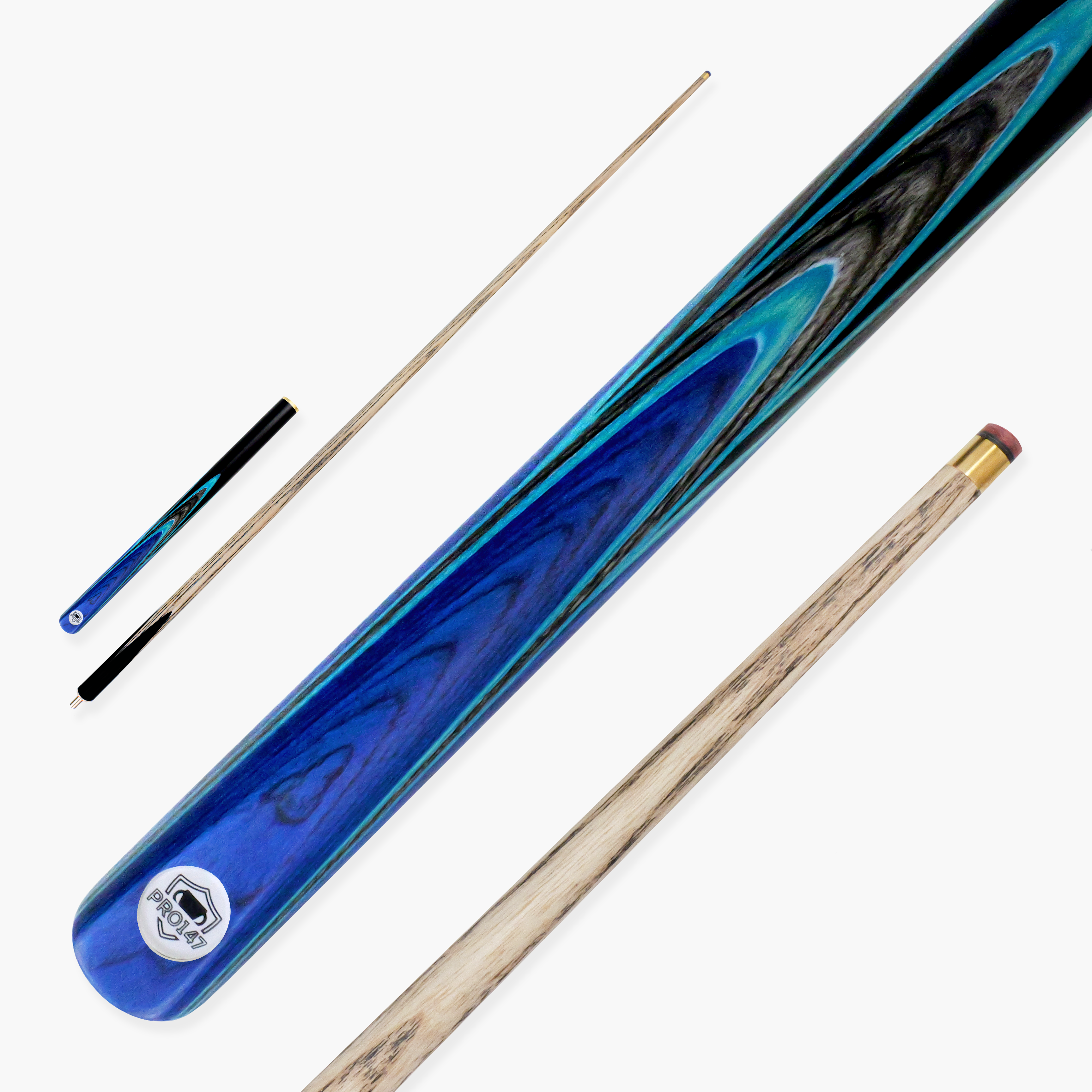 PRO147 Pearl Series Green Burl 57-inch 3/4 cue