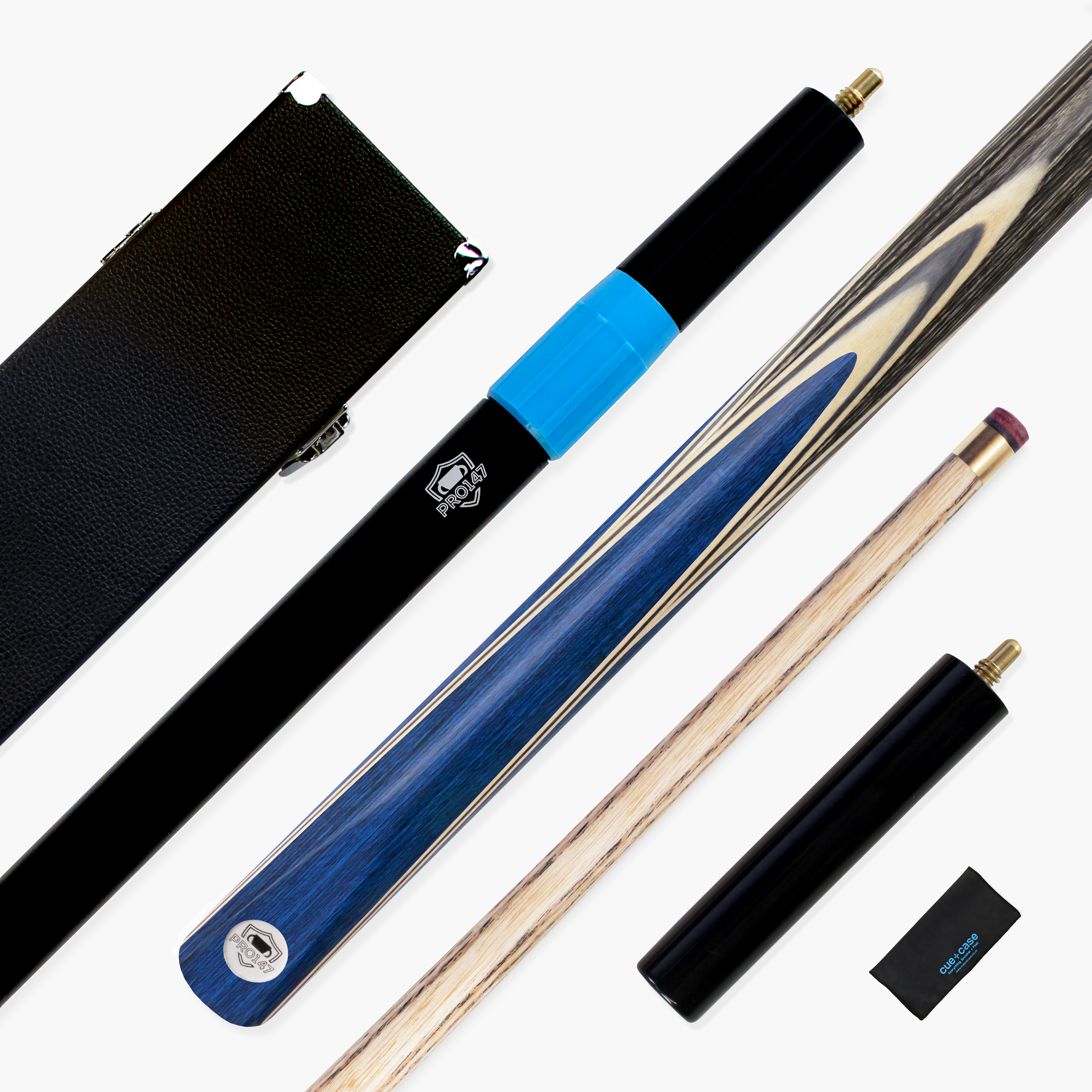 PRO147 Triumph 2-piece cue and case set