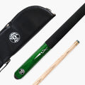 Jonny 8 Ball Green Torpedo 48-inch cue and case set Cue + Case