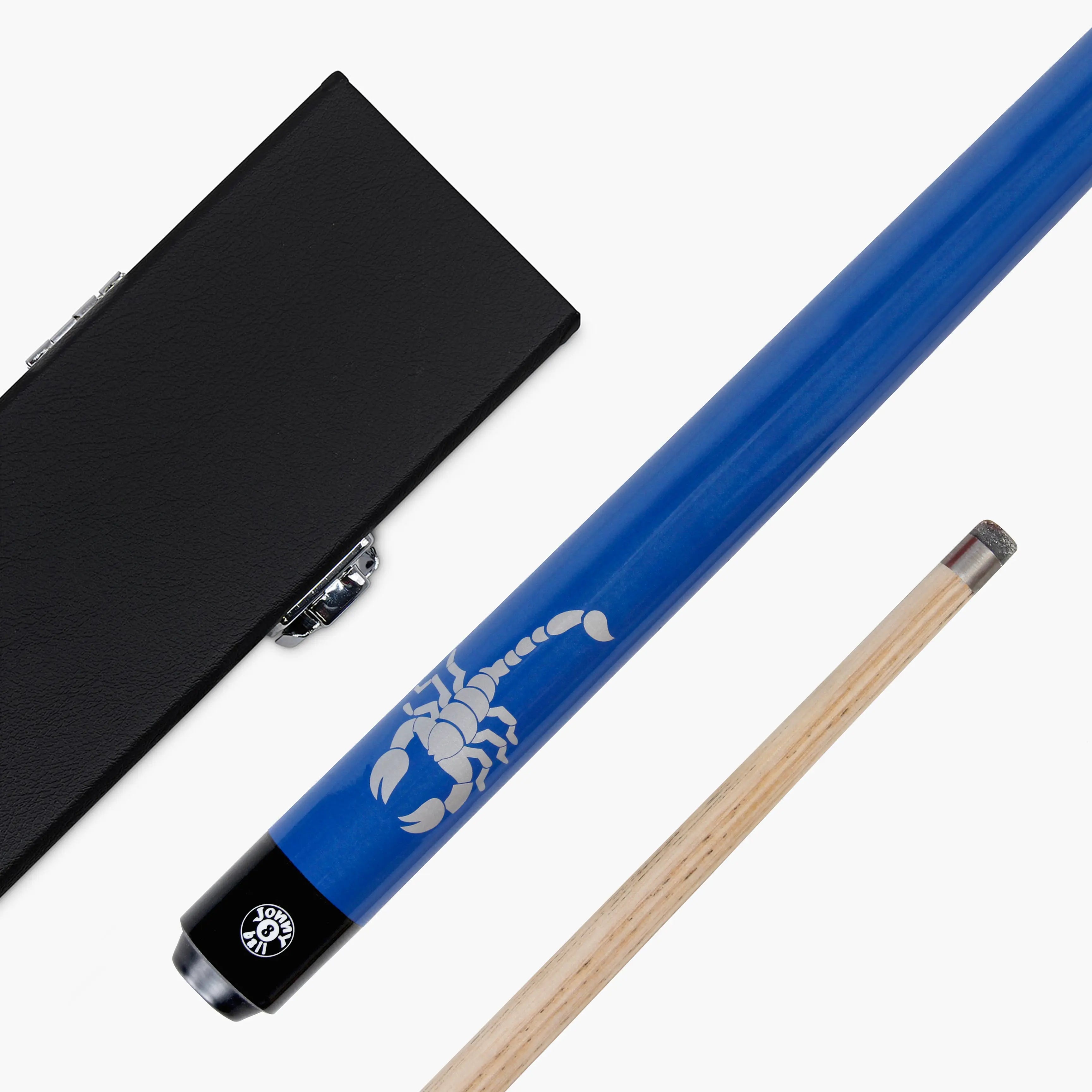Jonny 8 Ball Scorpion 57-inch cue and hard case Cue + Case