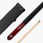 Jonny 8 Ball Red Torpedo 48-inch cue and hard case Cue + Case