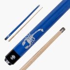 Jonny 8 Ball Scorpion 57-inch 2-piece cue Cue + Case
