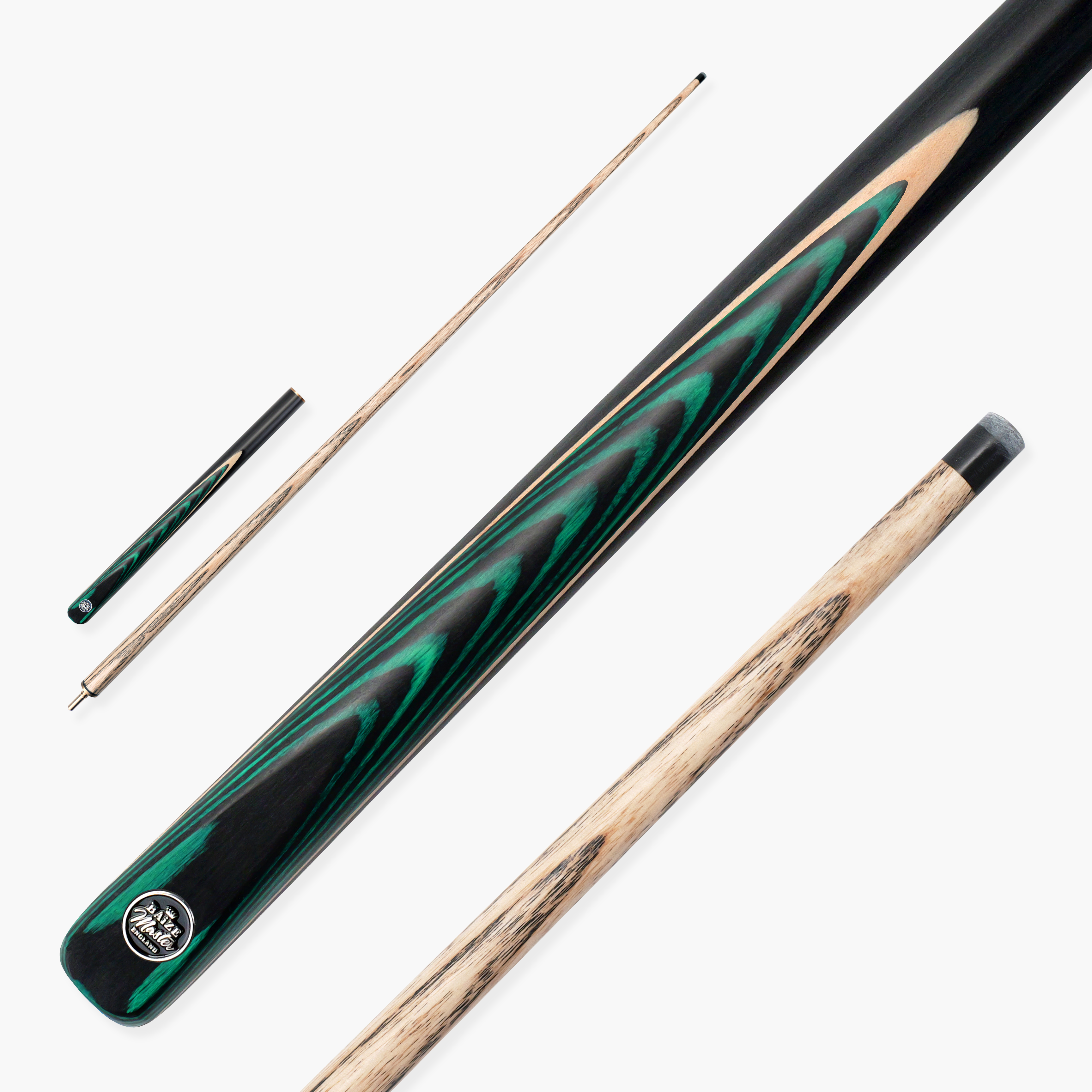 Baize Master Green Crusher 57-inch pool break cue Cue + Case