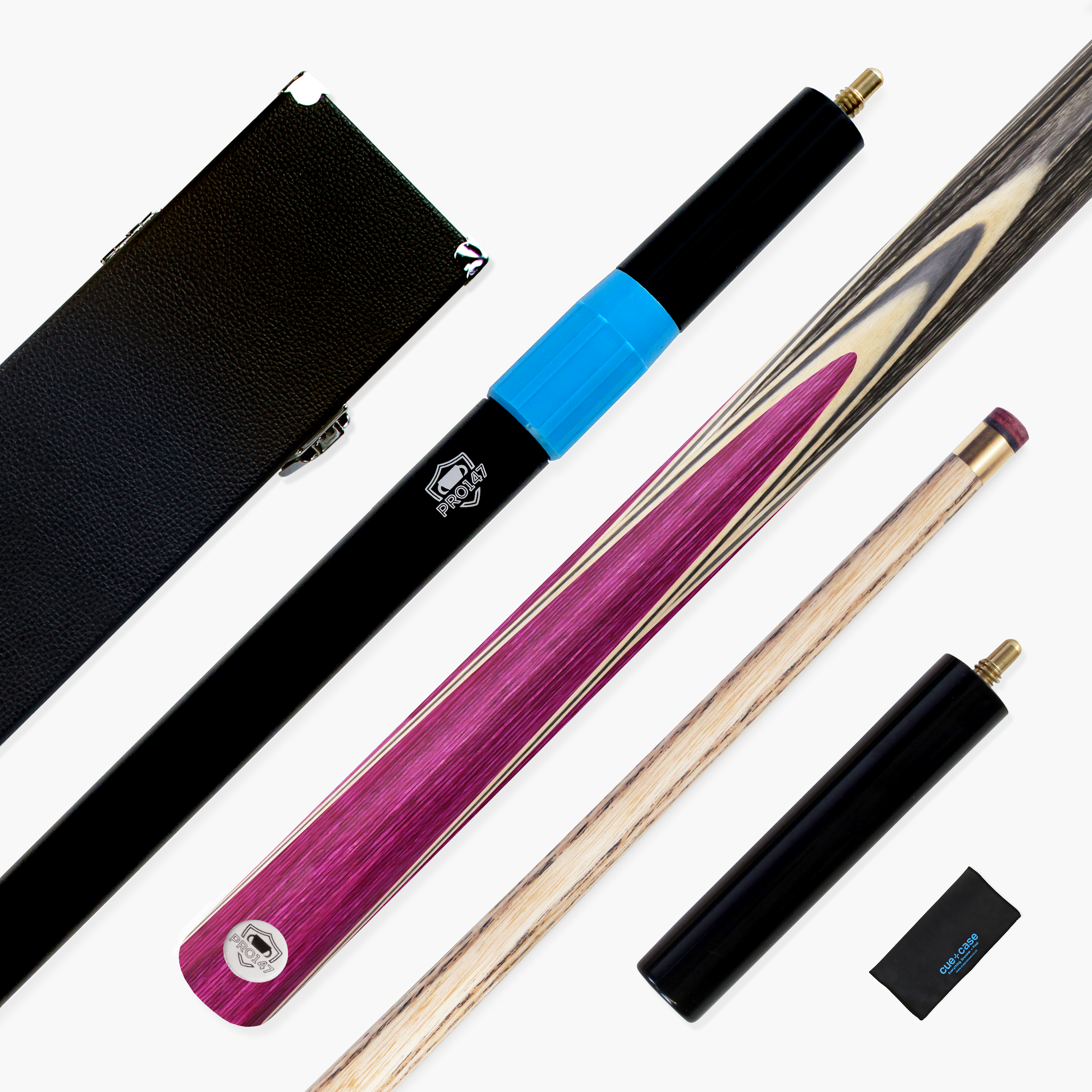 PRO147 Triumph 2-piece cue and case set