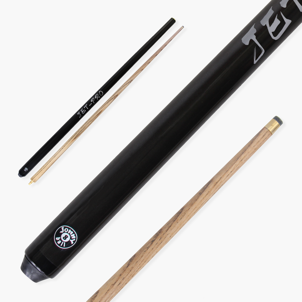 Jonny 8 Ball Black Jet-Pro 57-inch pool cue Cue + Case