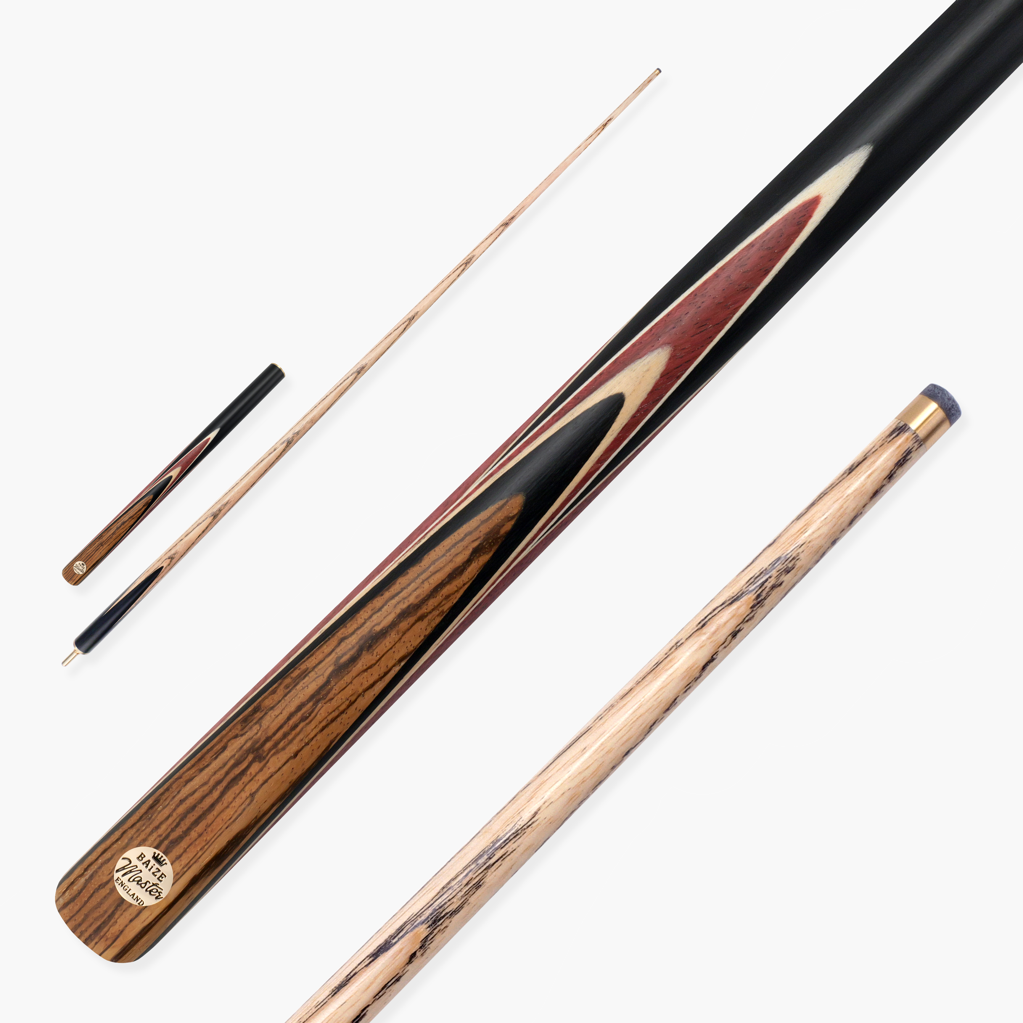 Baize Master Purple Marksman 3/4 pool cue Cue + Case