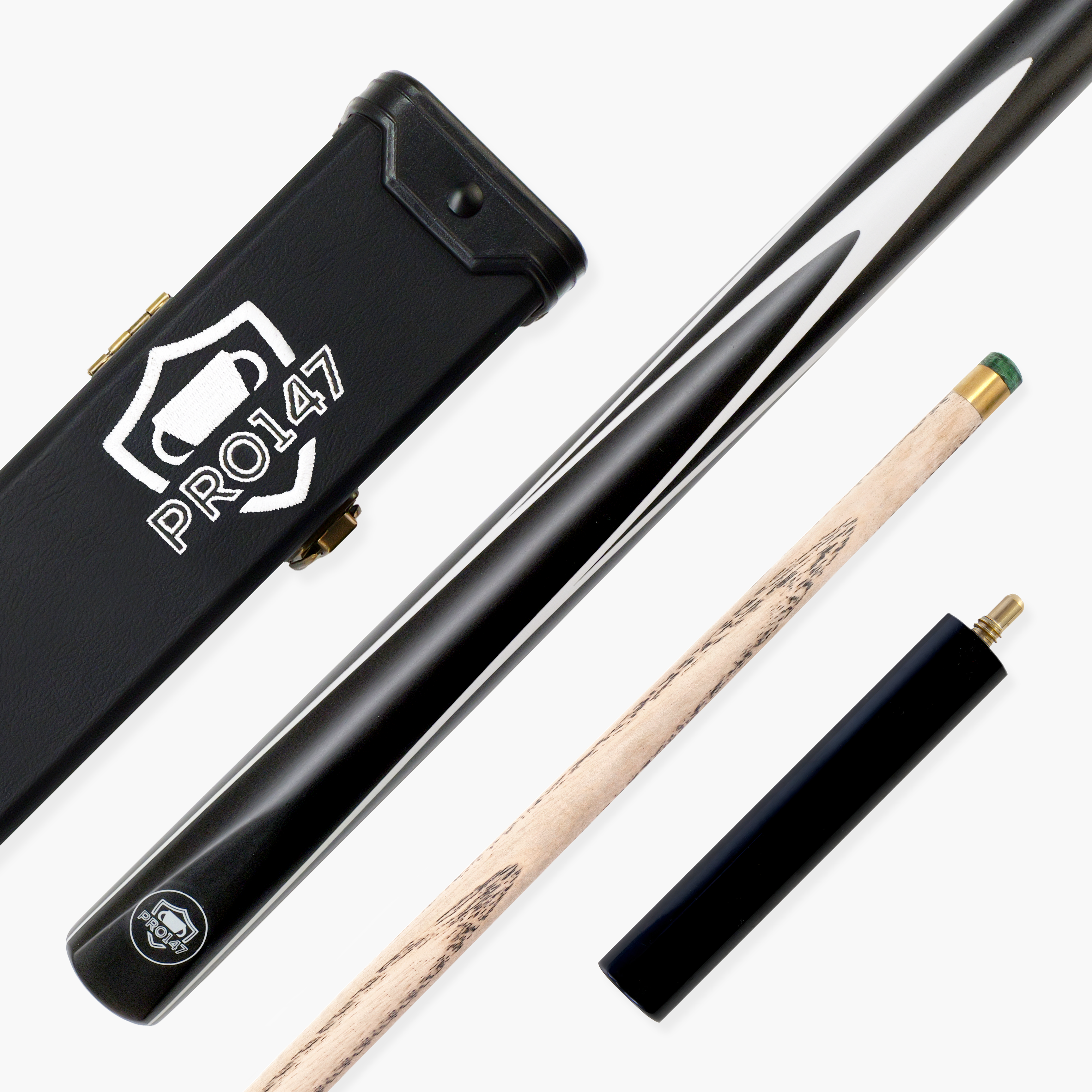 PRO147 Striker 3/4 cue and standard case set Cue + Case