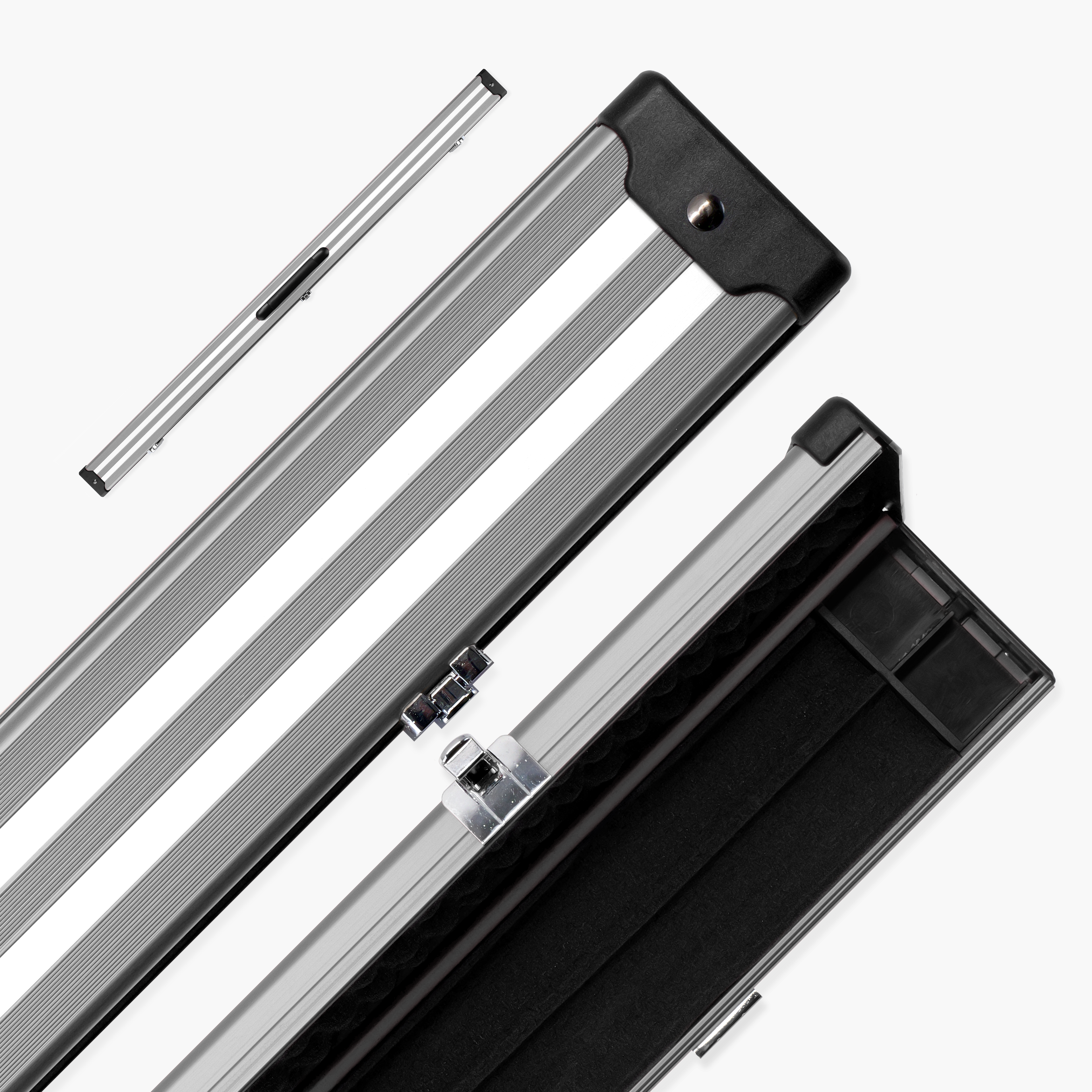 Silver Stripe Pro aluminium 3/4 cue case