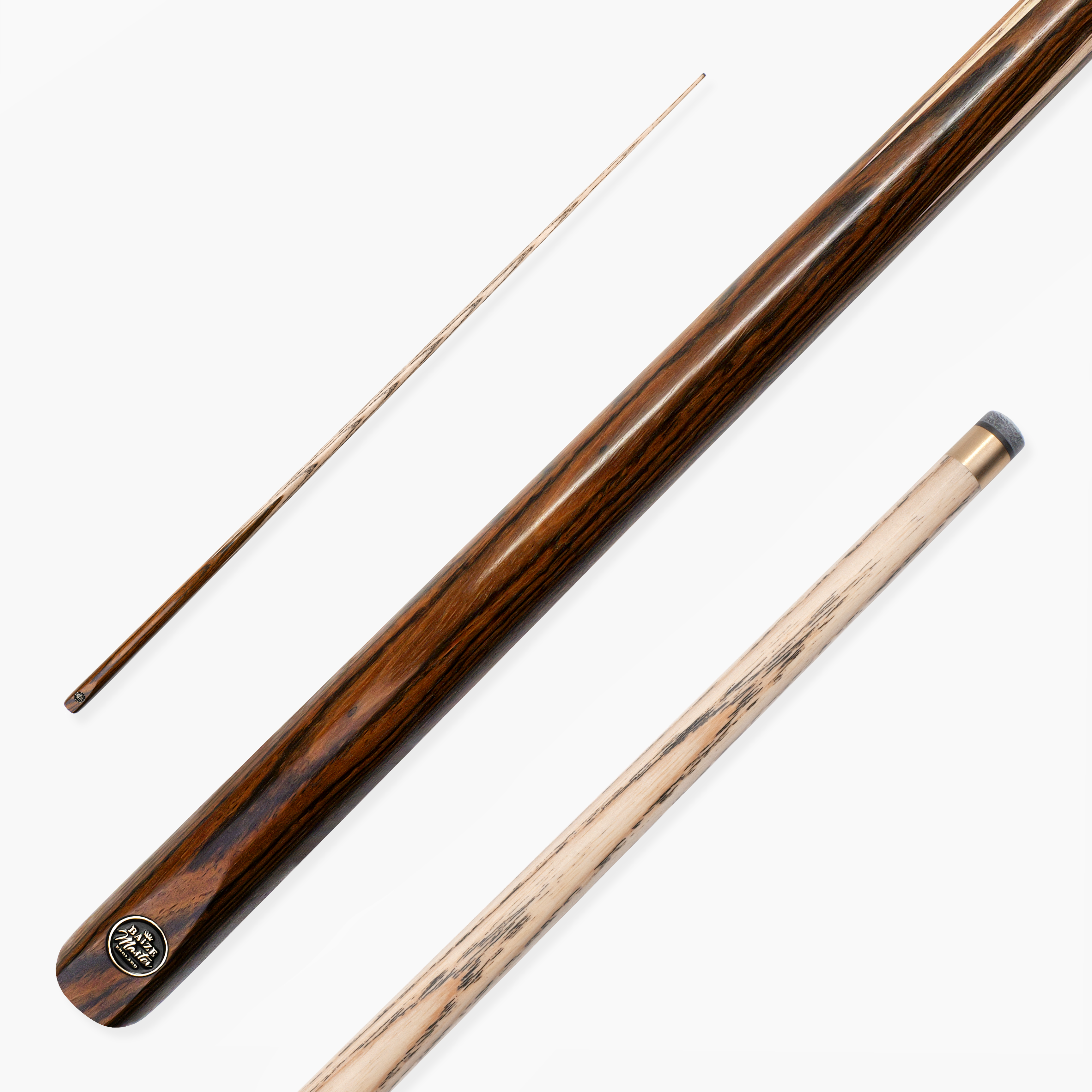 Baize Master Platinum Exotic Heirloom pool cue - 8mm tip Cue + Case