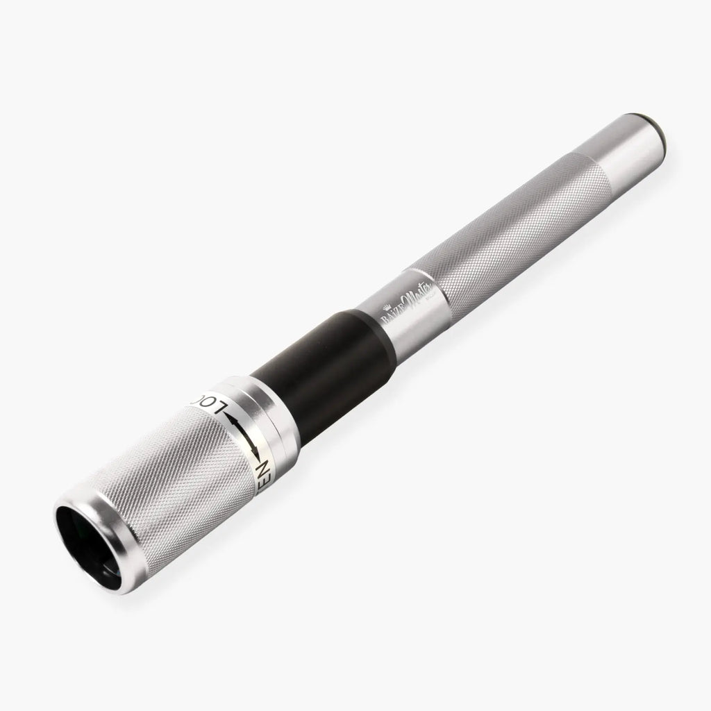 Baize Master silver mini pool cue extension Cue + Case