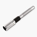 Baize Master silver mini pool cue extension Cue + Case