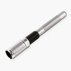 Baize Master silver mini pool cue extension Cue + Case