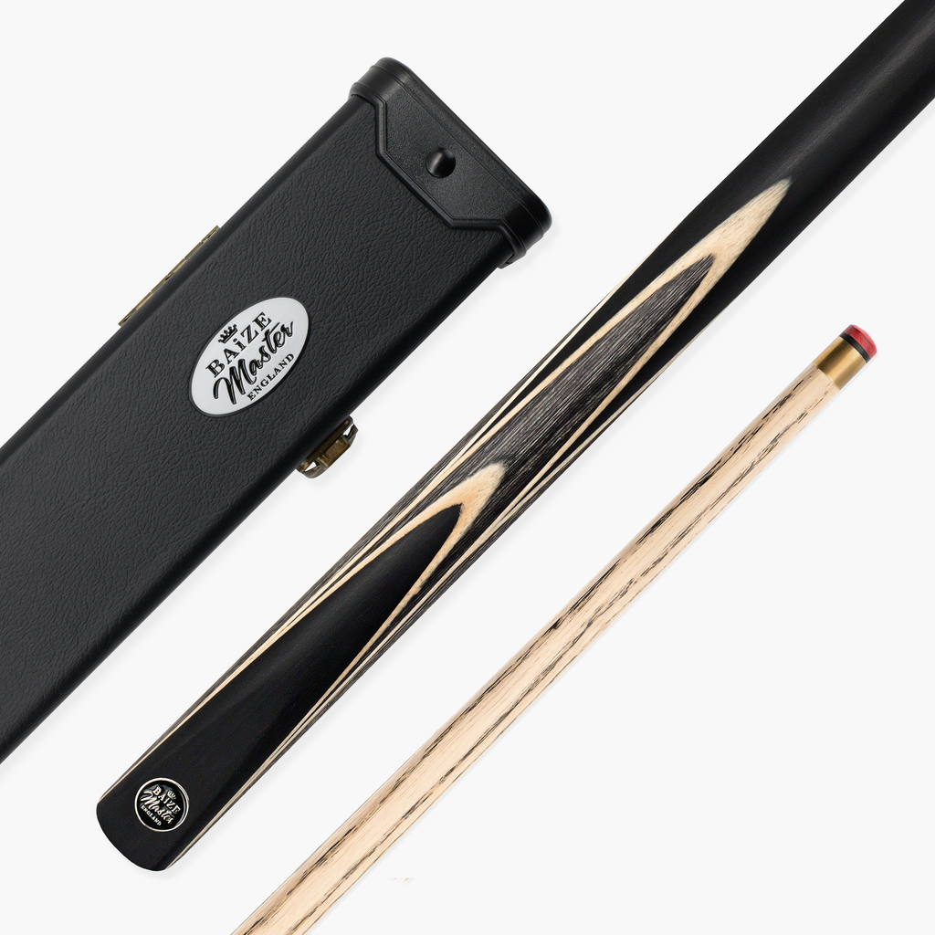 Baize Master Crucible cue and case set - 9.5mm tip Cue + Case