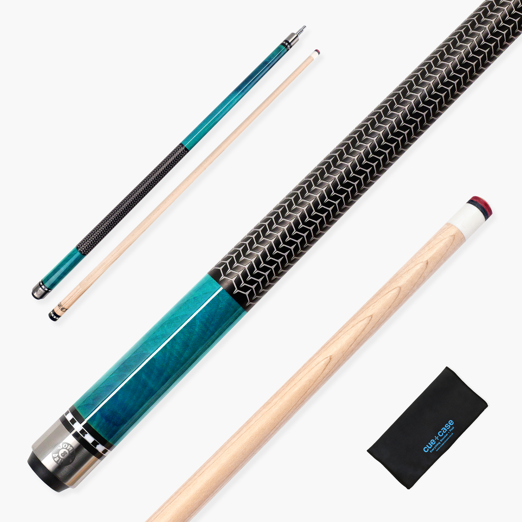 Jonny 8 Ball Ironweave American pool cue Cue + Case