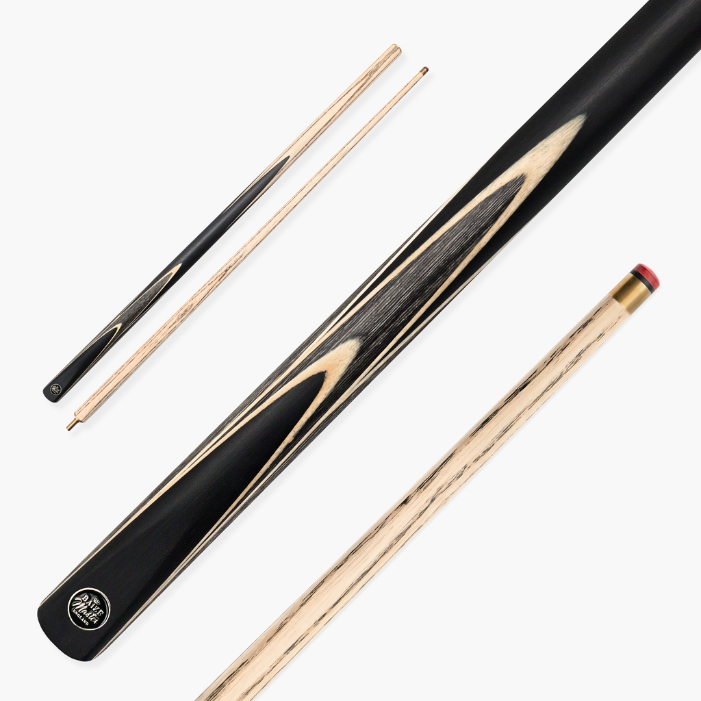 Baize Master Crucible 57-inch 2-piece cue - 9.5mm tip Cue + Case