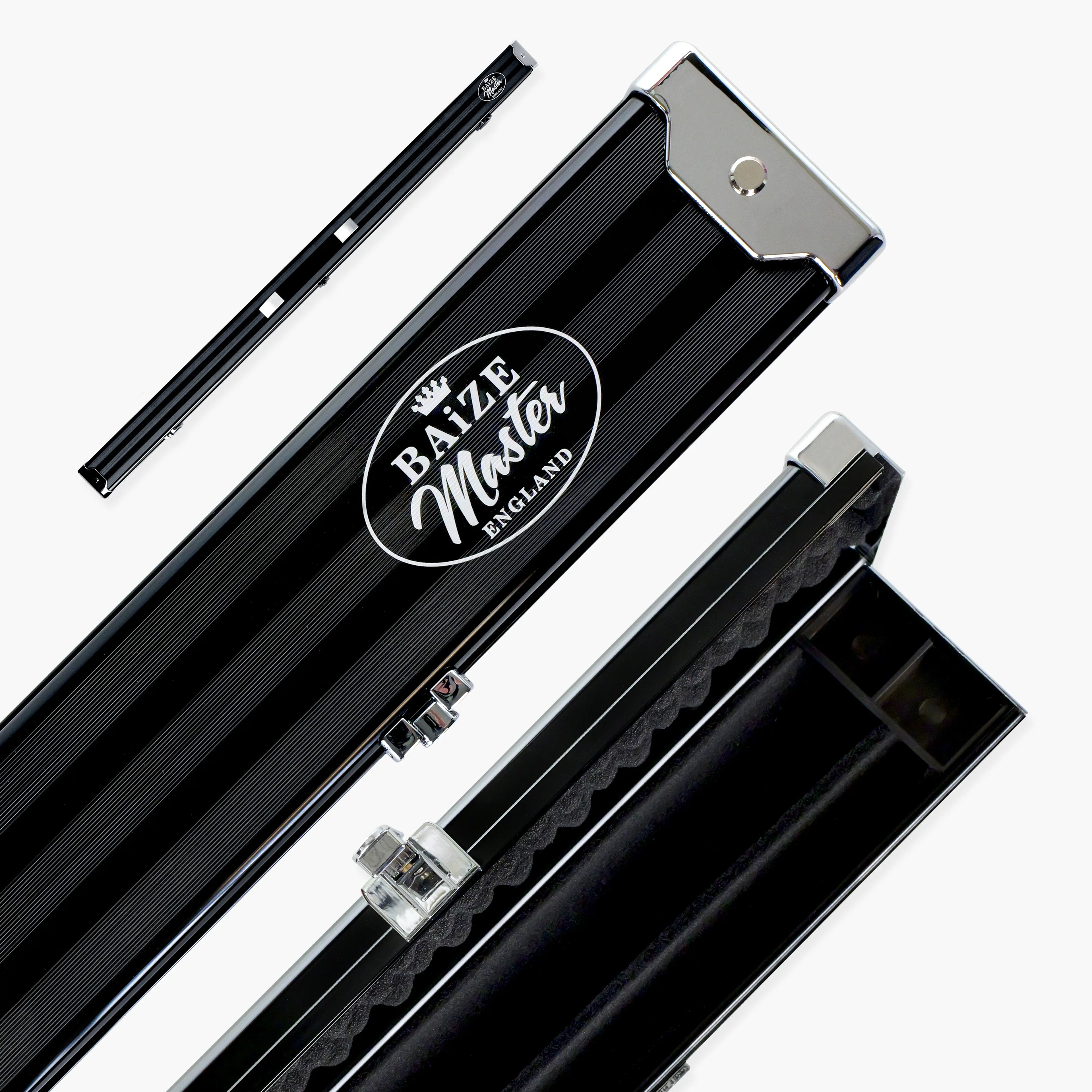 Baize Master Pro Line black 3/4 cue case Cue + Case