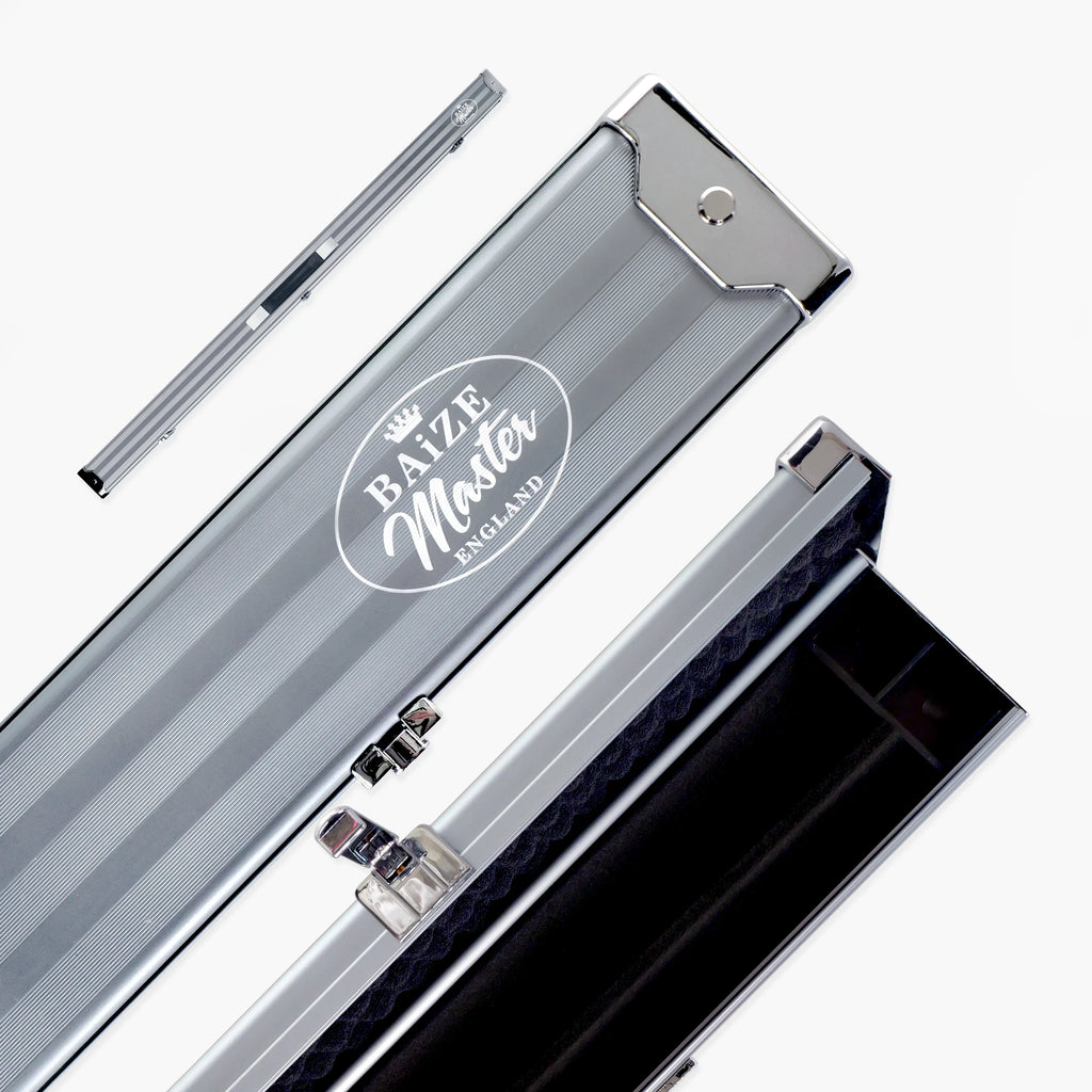 Baize Master Pro Line grey 3/4 cue case Cue + Case