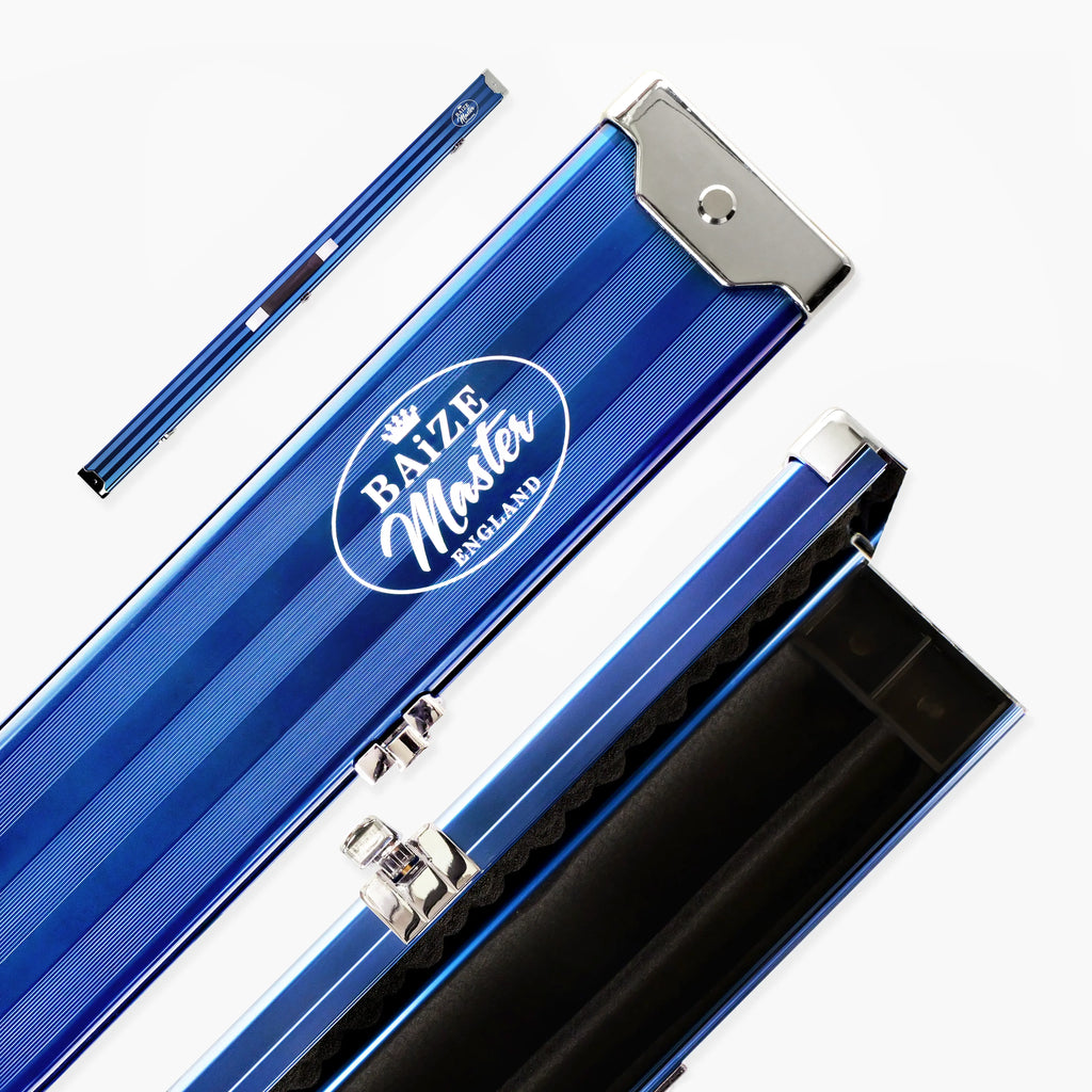 Baize Master Pro Line blue 3/4 cue case Cue + Case
