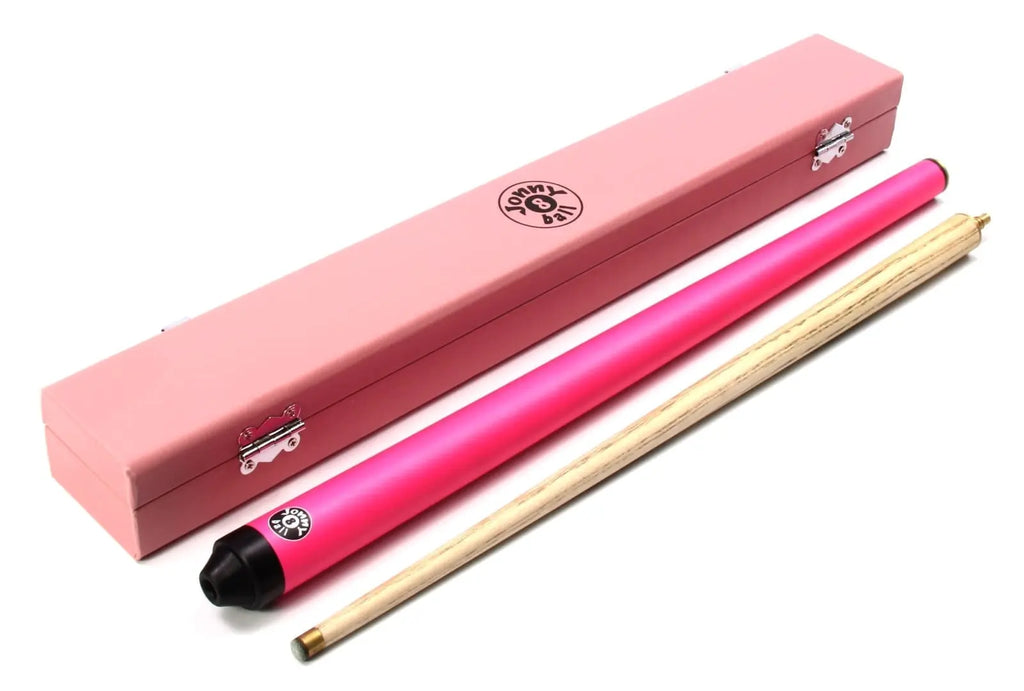 Jonny 8 Ball Pink Jet 36-inch junior cue and hard case Cue + Case