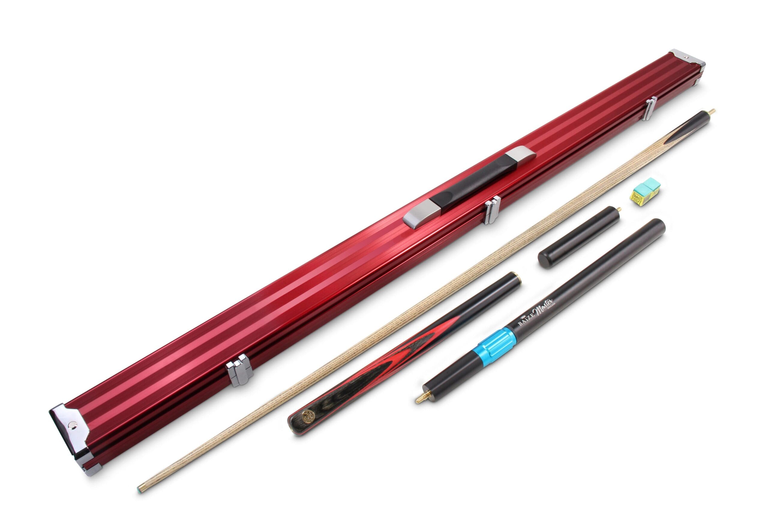 Baize Master G14 Red Emperor 3/4 cue set Cue + Case