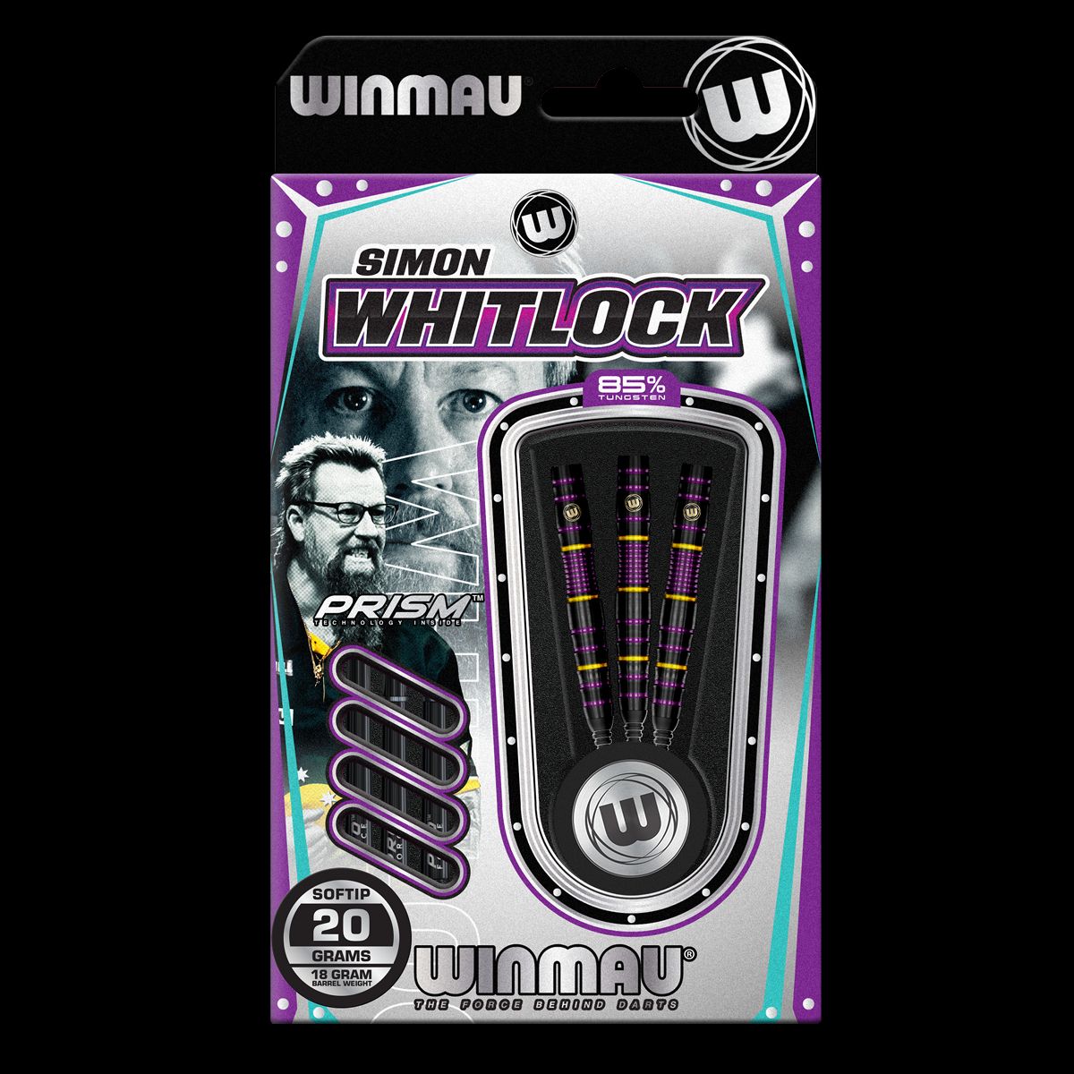 Winmau Simon Whitlock Pro Series 85% Range Softip GW Darts