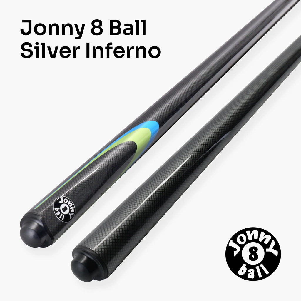 Jonny 8 Ball Inferno 2-piece graphite cue Cue + Case