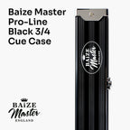 Baize Master Pro Line black 3/4 cue case Cue + Case