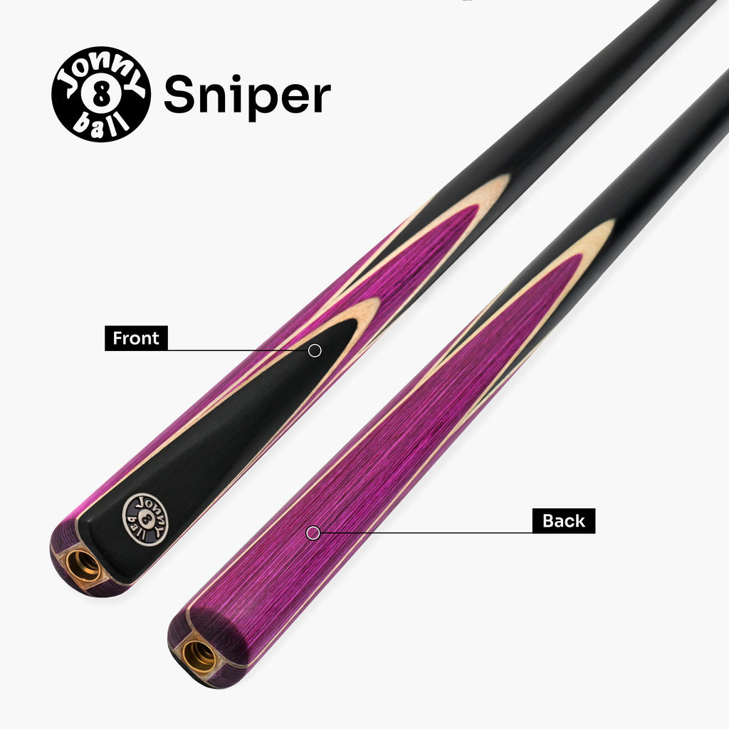 Jonny 8 Ball Sniper 57-inch 2-piece pool cue Cue + Case