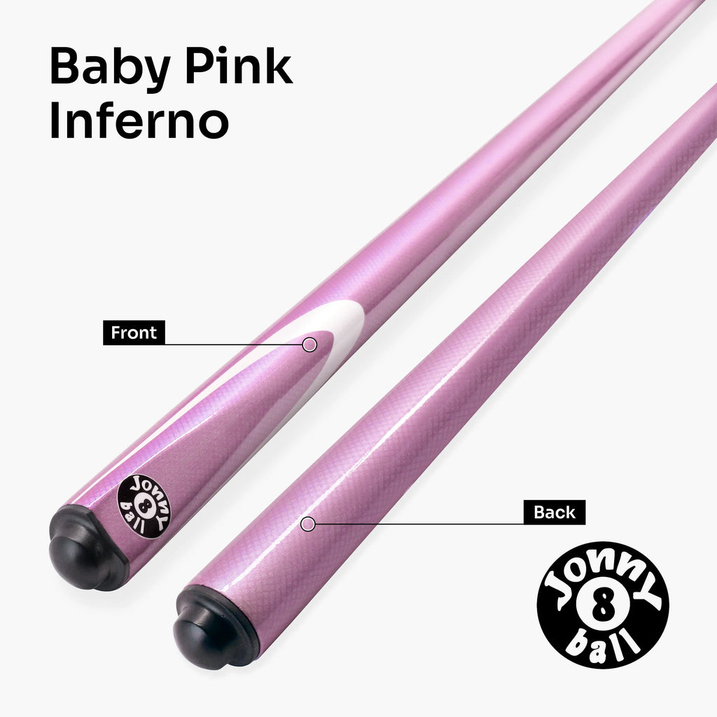 Jonny 8 Ball Inferno 2-piece graphite cue Cue + Case