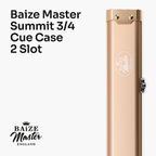 Baize Master Summit 2-slot 3/4 cue case Cue + Case