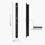 Baize Master Prestige Pro-Lock 1-piece metal cue case - 2 cues plus accessories Cue + Case
