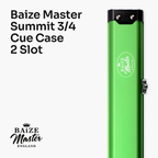Baize Master Summit 2-slot 3/4 cue case Cue + Case