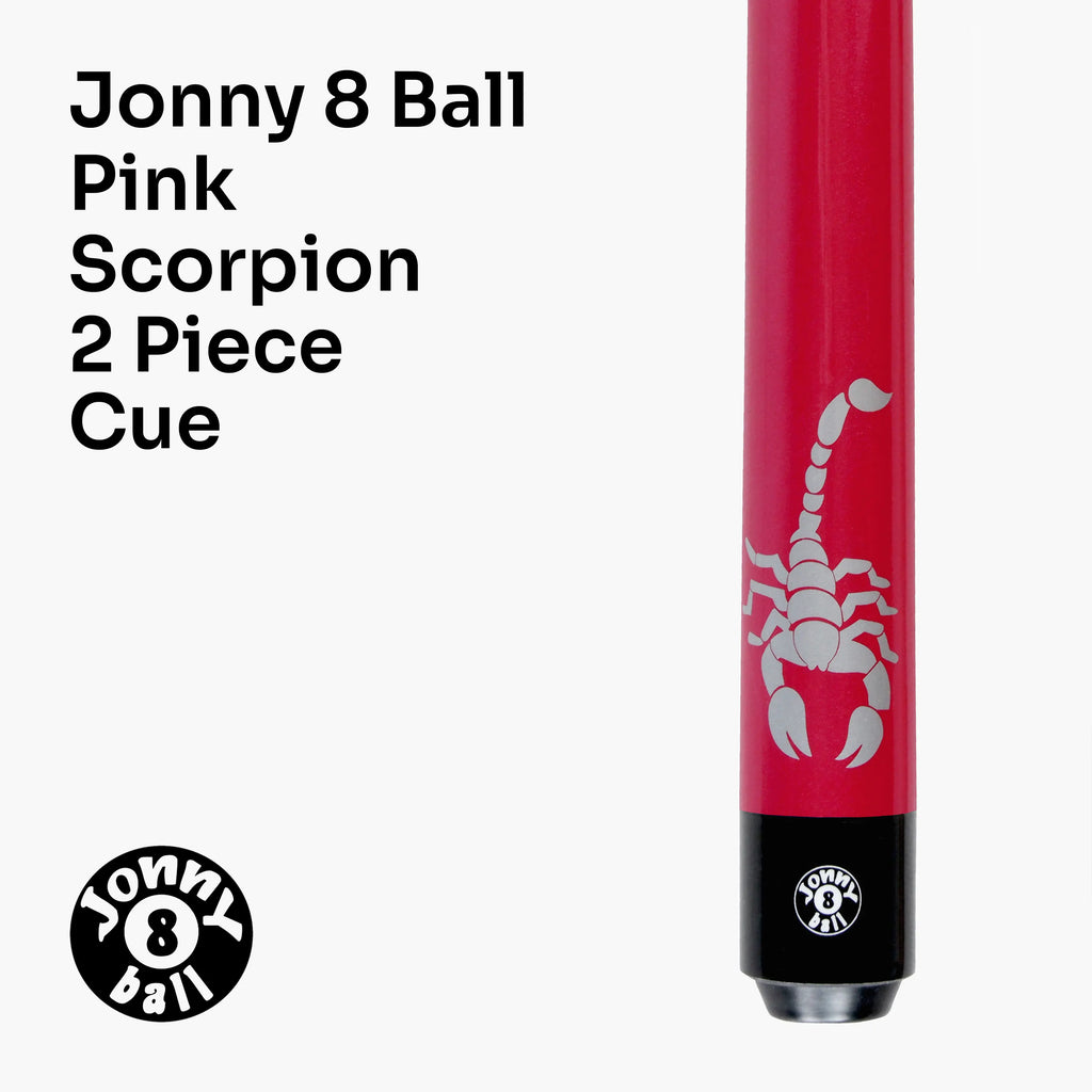Jonny 8 Ball Scorpion 57-inch cue and hard case Cue + Case